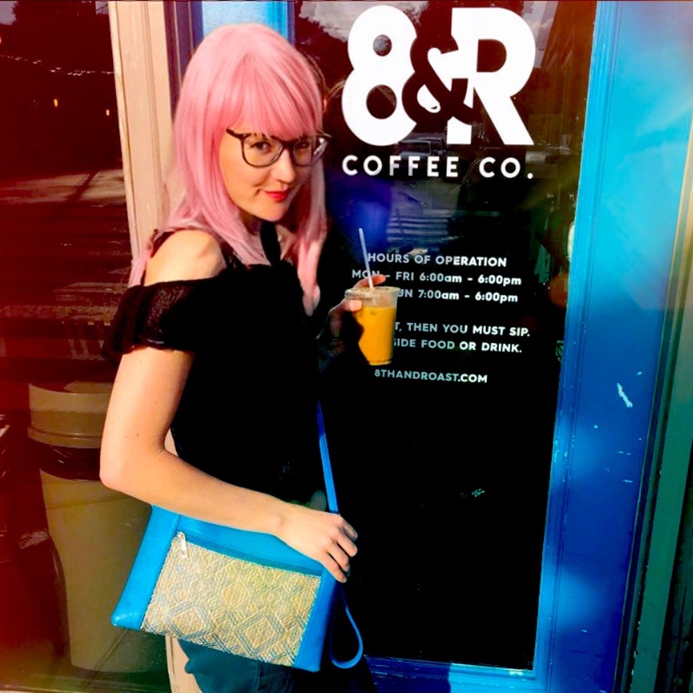 Boutique Blue Bag
